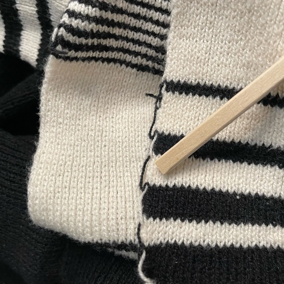 Wildfox White Label Frida Poncho Couture Sweater Woven Knit Cardi Ruana Oversize - Picture 5 of 8